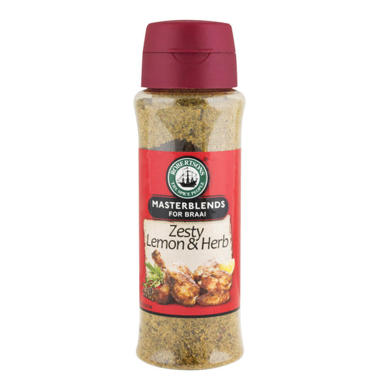 Robertsons Spice Masterblends for Braais Zesty Lemon and Herb (Kosher) 200g