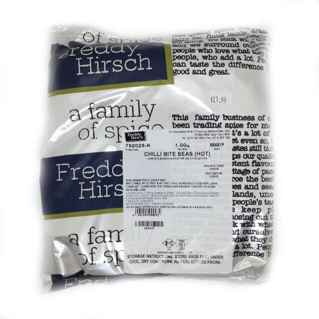 Freddy Hirsch Chilli Bite Spice Hot (Kosher) 1kg