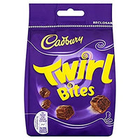 Cadbury Twirl (Dipped Flake) Bites Bag (HEAT SENSITIVE ITEM - PLEASE ADD A THERMAL BOX TO YOUR ORDER TO PROTECT YOUR ITEMS 109g