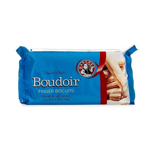 BEST BY AUGUST 2025: Bakers Boudoir Finger Biscuits (Kosher) 200g