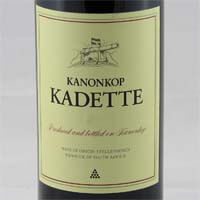 Kanonkop Kadette Cape Blend Wine of Origin Stellenbosch 2022 750ml