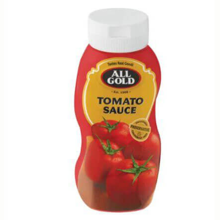 All Gold Tomato Sauce Squeeze Bottle (Kosher) 500ml