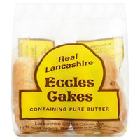 Real Lancashire Eccles Cakes 4pk 100g