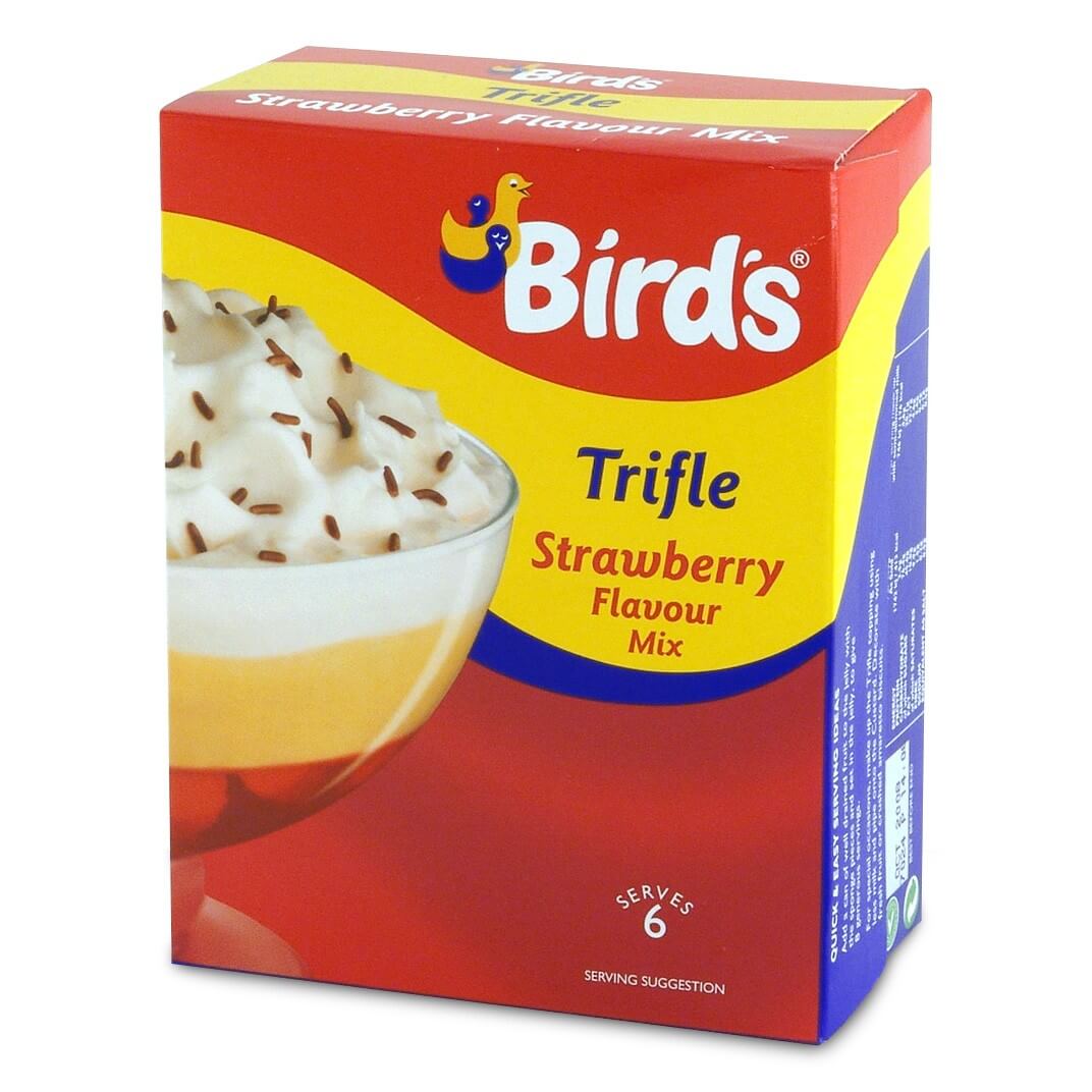 Birds Trifle Mix Strawberry Flavor 141g