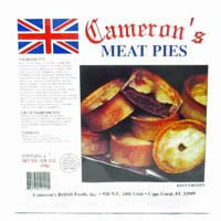 Camerons Scotch Meat Pies (Pack of 4 pies) 510g