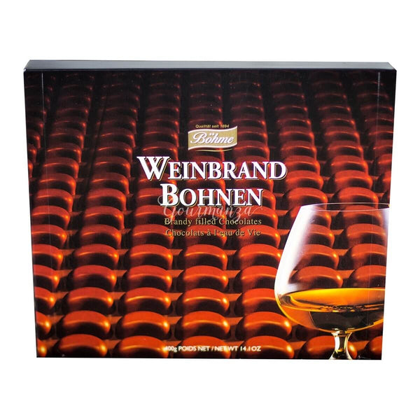 Boehme Brandy Filled Chocolate Beans 400g