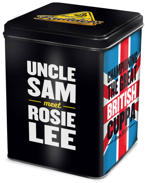 Builders Union Jack Tea Tin Caddy (Pack of 80 Teabags) 250g