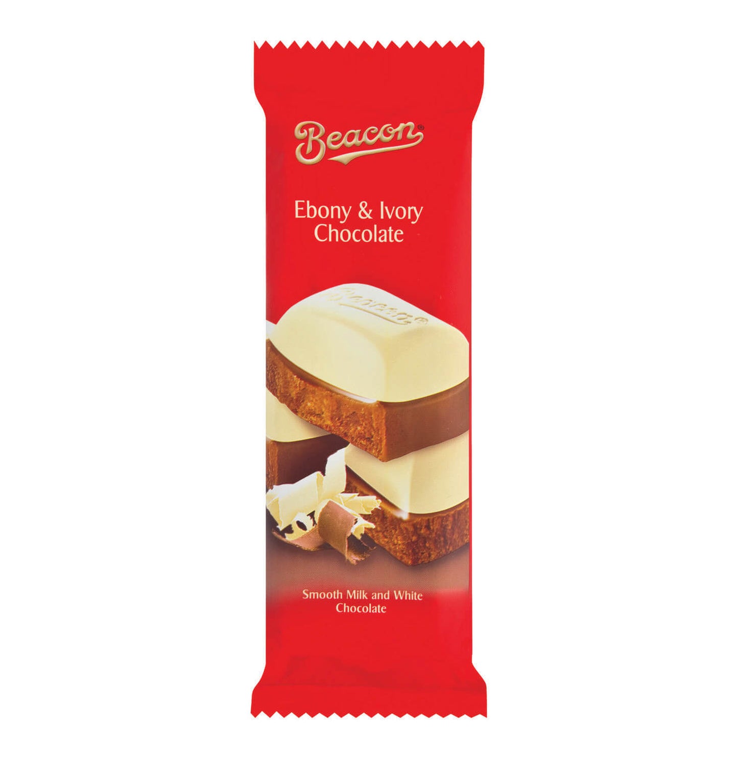 Beacon Ebony and Ivory Chocolate Slab (Kosher)  HEAT SENSITIVE ITEM. PLEASE ADD ITEM 122942 TO THE ORDER TO TRY TO PROTECT CHOCOLATES FROM HEAT DAMAGE. 80g