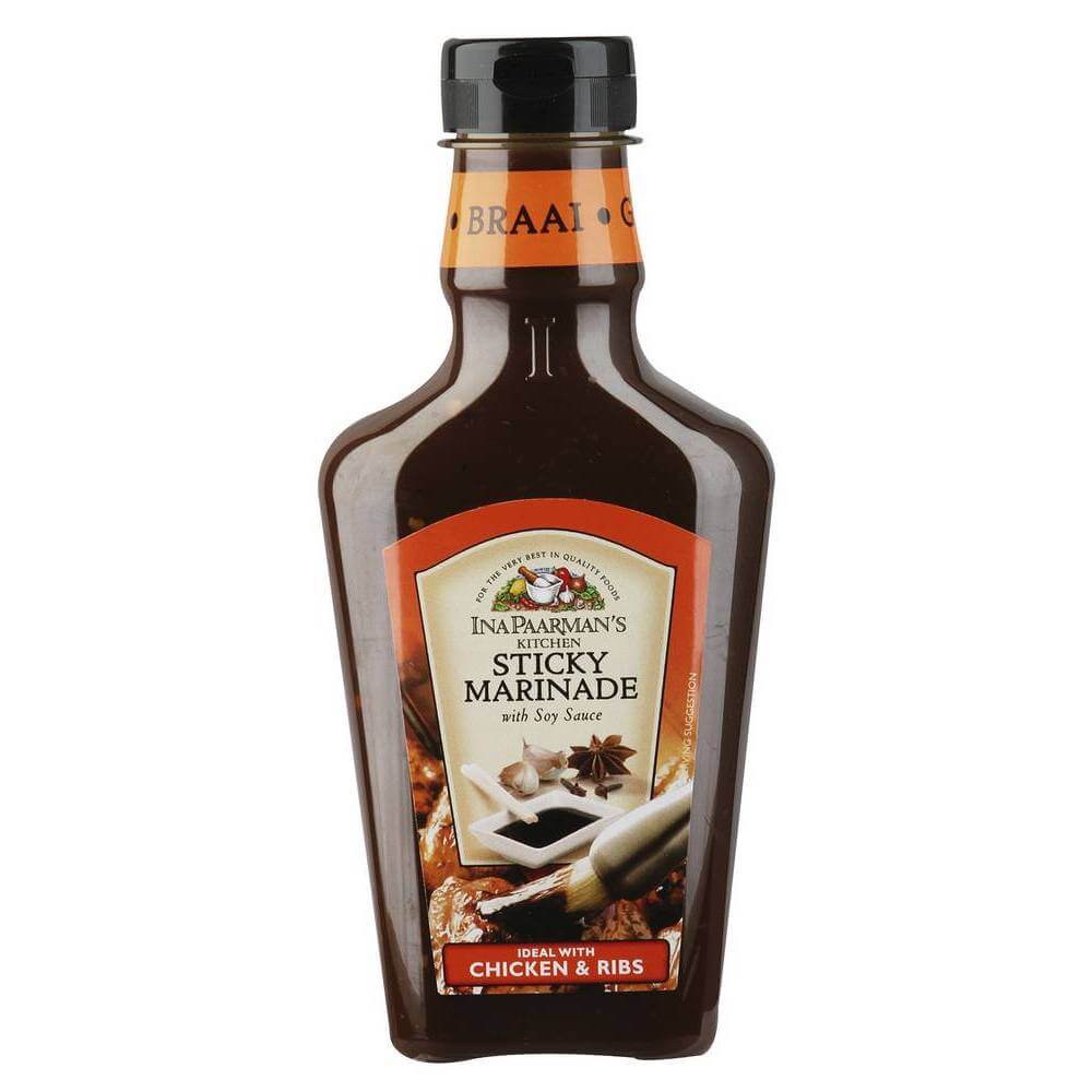 Ina Paarman Marinade Sticky with Soy Sauce (Kosher) 500ml