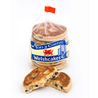 Tan Y Castell Welsh Cakes (Defrost and Ready to Eat) (Pack of 6 Cakes) 240g