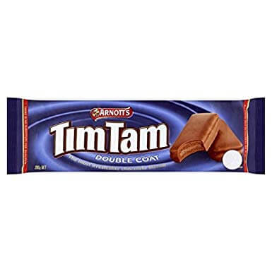 Arnotts Timtam Extra Chocolaty Biscuits (9pk)  HEAT SENSITIVE ITEM. PLEASE ADD ITEM 122942 TO THE ORDER TO TRY TO PROTECT CHOCOLATES FROM HEAT DAMAGE. 200g