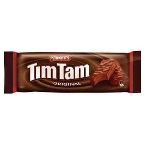 Arnotts Timtam Original Biscuits (9pk) HEAT SENSITIVE ITEM. PLEASE ADD ITEM 122942 TO THE ORDER TO TRY TO PROTECT CHOCOLATES FROM HEAT DAMAGE 163g