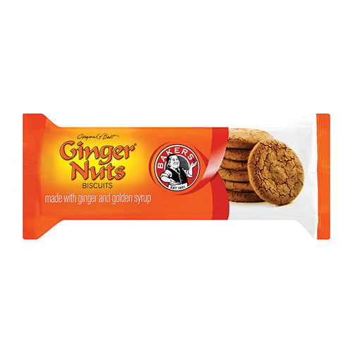 Bakers Ginger Nuts Ginger Biscuits (Kosher) 190g