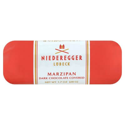 Niederegger Dark Chocolate Covered Marzipan Loaf  HEAT SENSITIVE ITEM. PLEASE ADD ITEM 122942 TO THE ORDER TO TRY TO PROTECT CHOCOLATES FROM HEAT DAMAGE 75g