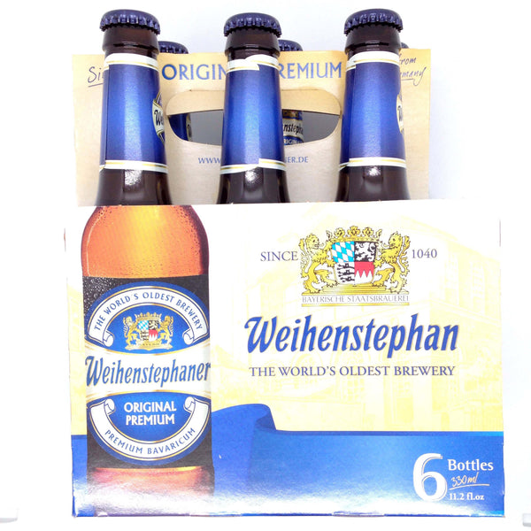 Weihenstaphaner Premium Bavaricum Beer Pack of 6 X 330ml 3.3kg