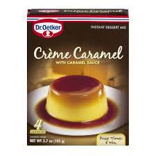 Dr Oetker Creme Caramel Instant Dessert 4 Servings 105g