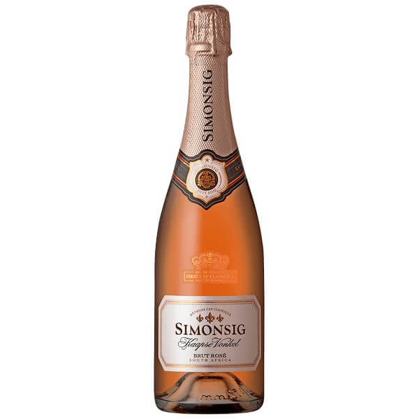 Simonsig Wine Kaapse Vonkel Brut Rose 2022 750ml
