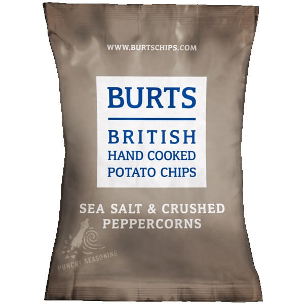 Burts Sea Salt Pepper Crisps 150g