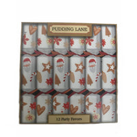 Pudding Lane Christmas Crackers Cookie Cutter and Santa Design (12 X 12.5") 250g
