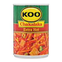 Koo Chakalaka Extra Hot and Spicy (Kosher) 410g