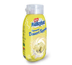 BEST BY MAY 2026: Nestle Dessert Topping Milky Bar  HEAT SENSITIVE ITEM. PLEASE ADD ITEM 122942 TO THE ORDER TO TRY TO PROTECT CHOCOLATES FROM HEAT DAMAGE. 500ml