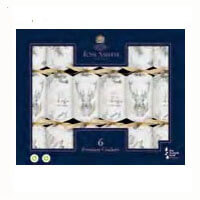 Tom Smith Christmas Crackers Have A Wonderful Christmas Winter Stags Foil Finish 6X14 Inch Crackers 750g