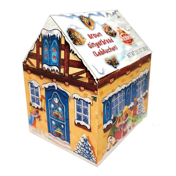 Wicklein Winter House with Mini Milk Chocolate Gingerbread with Sprinkles 200g