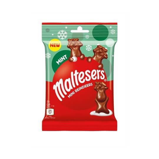 Mars Maltesers Mint Mini Reindeers Bag 59g