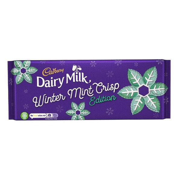 Cadbury Dairy Milk Winter Mint Crisp 360g