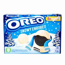 Mondelez Snowy Oreo Cookies Enrobed with White Chocolate 246g