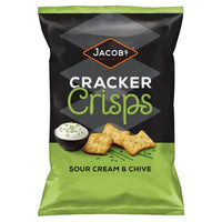 Jacobs Cracker Crisps Sour Cream Chive 150g