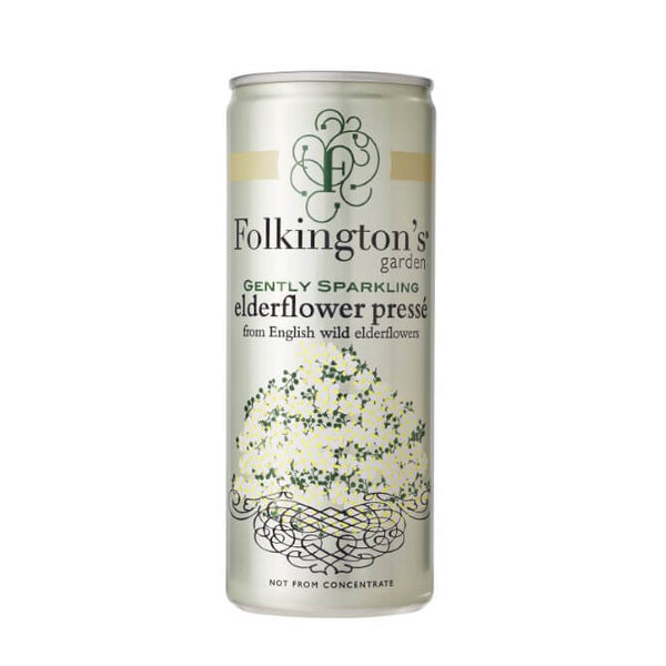 Folkingtons Elderflower Presse Can 250ml