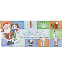 Beechs Milk Chocolate Caramel Santa and Snowmen 100g