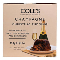 Coles Champagne Christmas Pudding 454g