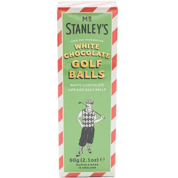 Mr Stanleys White Chocolate Golf Balls 60g