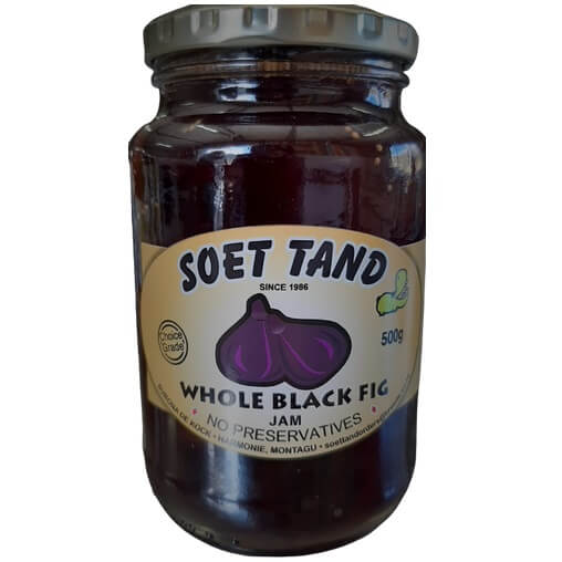 Soet Tand Whole Black Figs (Jar) 500g