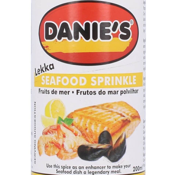 BEST BY AUGUST 2025: Danies Lekka Seafood Sprinkle 200ml