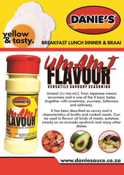 BEST BY MAY 2025: Danies Umami Flavthe Versatile Savthey Seasoning 100g