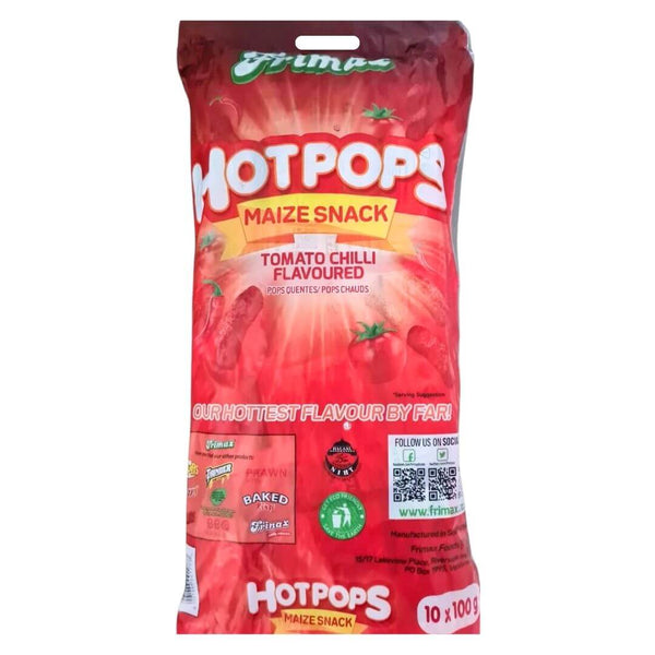 BEST BY SEPTEMBER 2025: Frimax Pops Hot 100g
