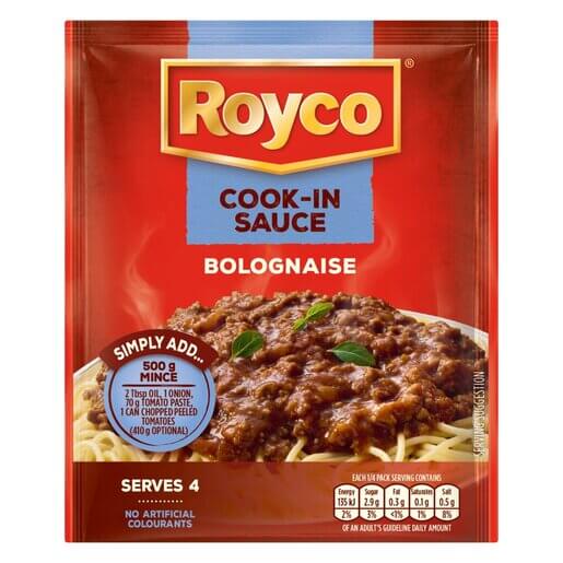 Royco Dry Pasta Sauce Bolognaise 37g