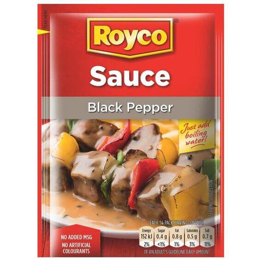 Royco Dry Sauces Black Pepper  38g