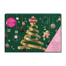 Advent Calendar Wicklein Assorted Gingerbread Advent Calendar with Unique Greating 335g