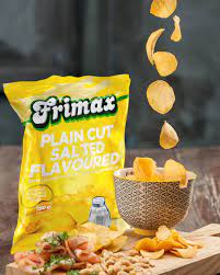 Frimax Potato Chips Lightly Salted Bag 125g