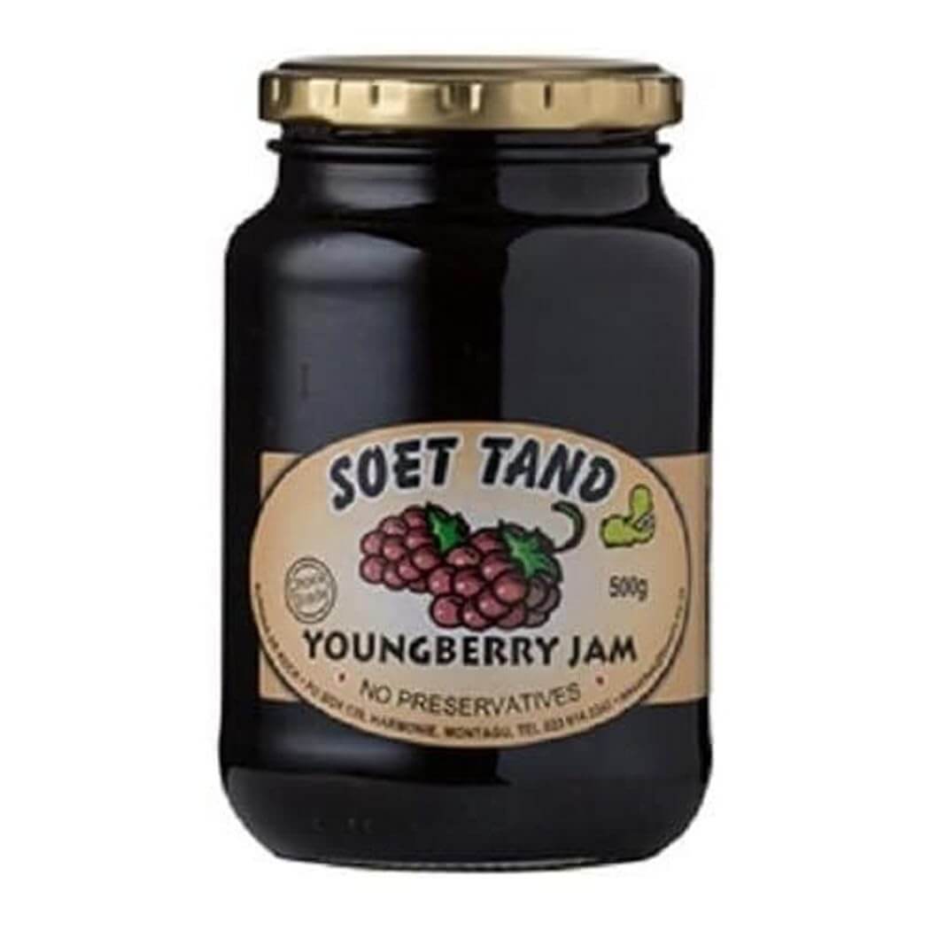 Soet Tand Youngberry Jam Bottle 500g