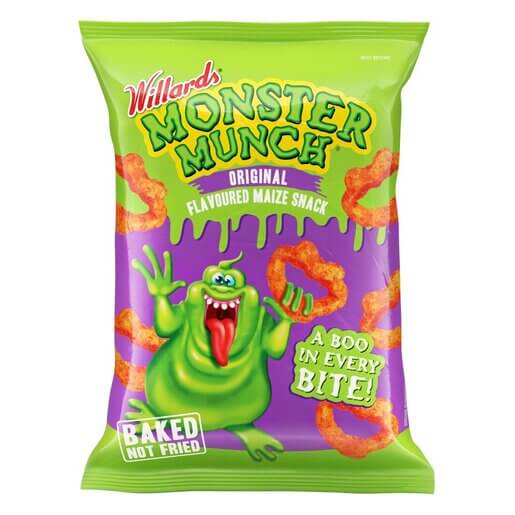 Willards Monster Munch Original Chips 100g
