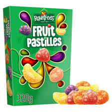 Nestle Rowntrees Fruit Pastilles Carton 320g