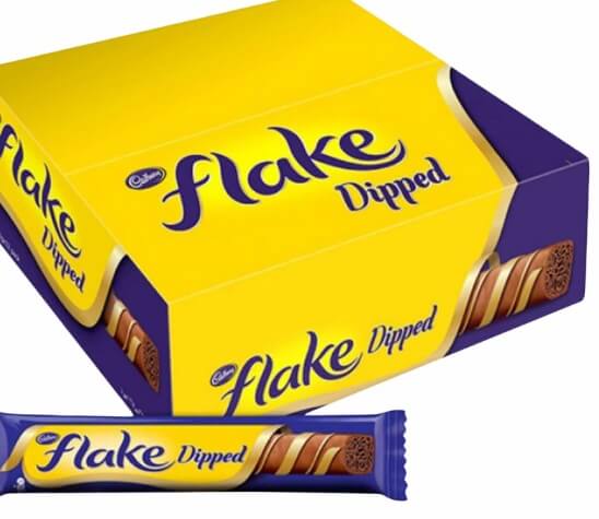 Cadbury Dipped Flake SA CASE of 40 Units 1280g