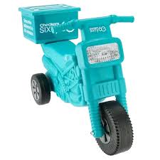 Checkers Sixty Teal Delivery Bike 9000g