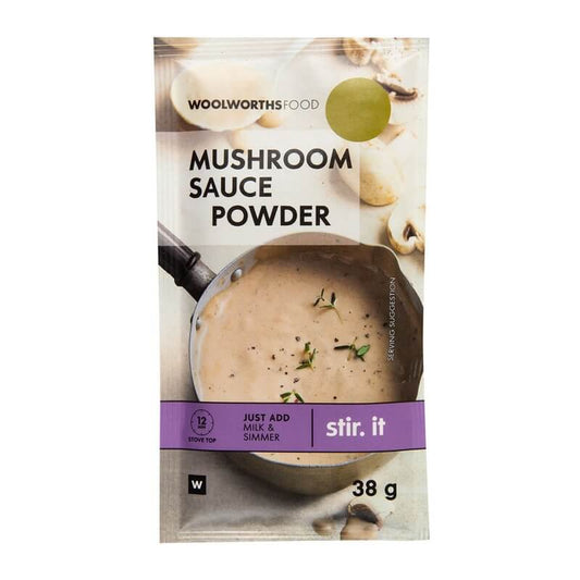 Woolworths Mushroom Sauce Powder 38g