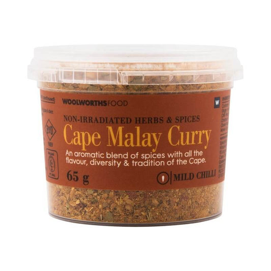 Woolworths Cape Malay Curry Spices Tub 65g